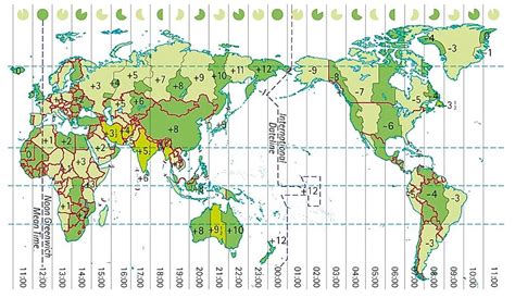 List of World Time Zones By Countries (Updated List 2023).
